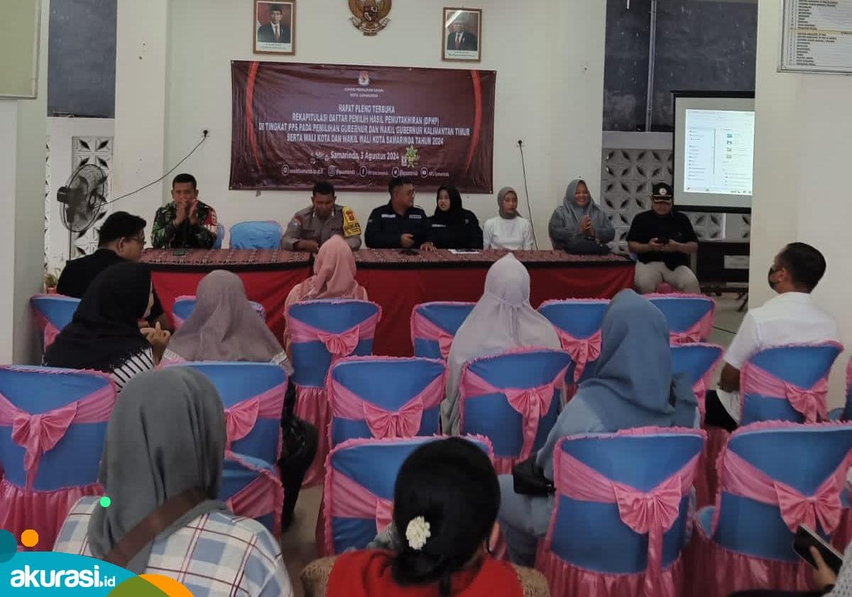 Rapat Pleno DPHP di Temindung Permai Berjalan Lancar, Pemilih Capai 12.332 Jiwa