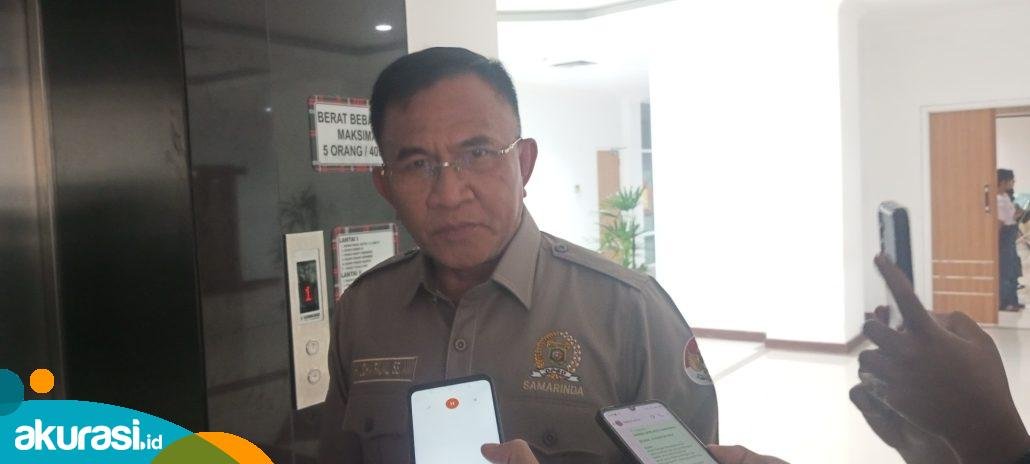 Ketua Komisi I DPRD Kota Samarinda, Joha Fajal. (Dhion/Akurasi.id)
