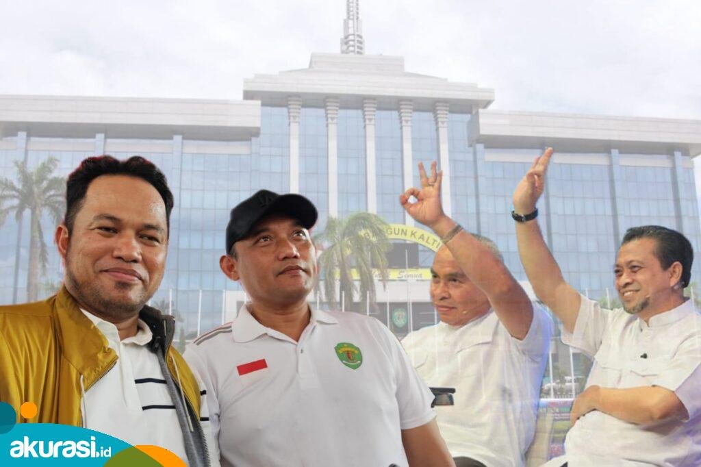 Bakal Paslon di Pilgub Kaltim, Isran Noor - Hadi Mulyadi dan Rudy Mas'ud Seno Aji. (Istimewa)