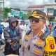 Kapolresta Samarinda, Kombes Pol Ary Fadli, ketika diwawancarai terkait pengamanan pendaftaran bacalon Gubernur dan Wakil Gubernur Kaltim. (Dok. Akurasi.id)