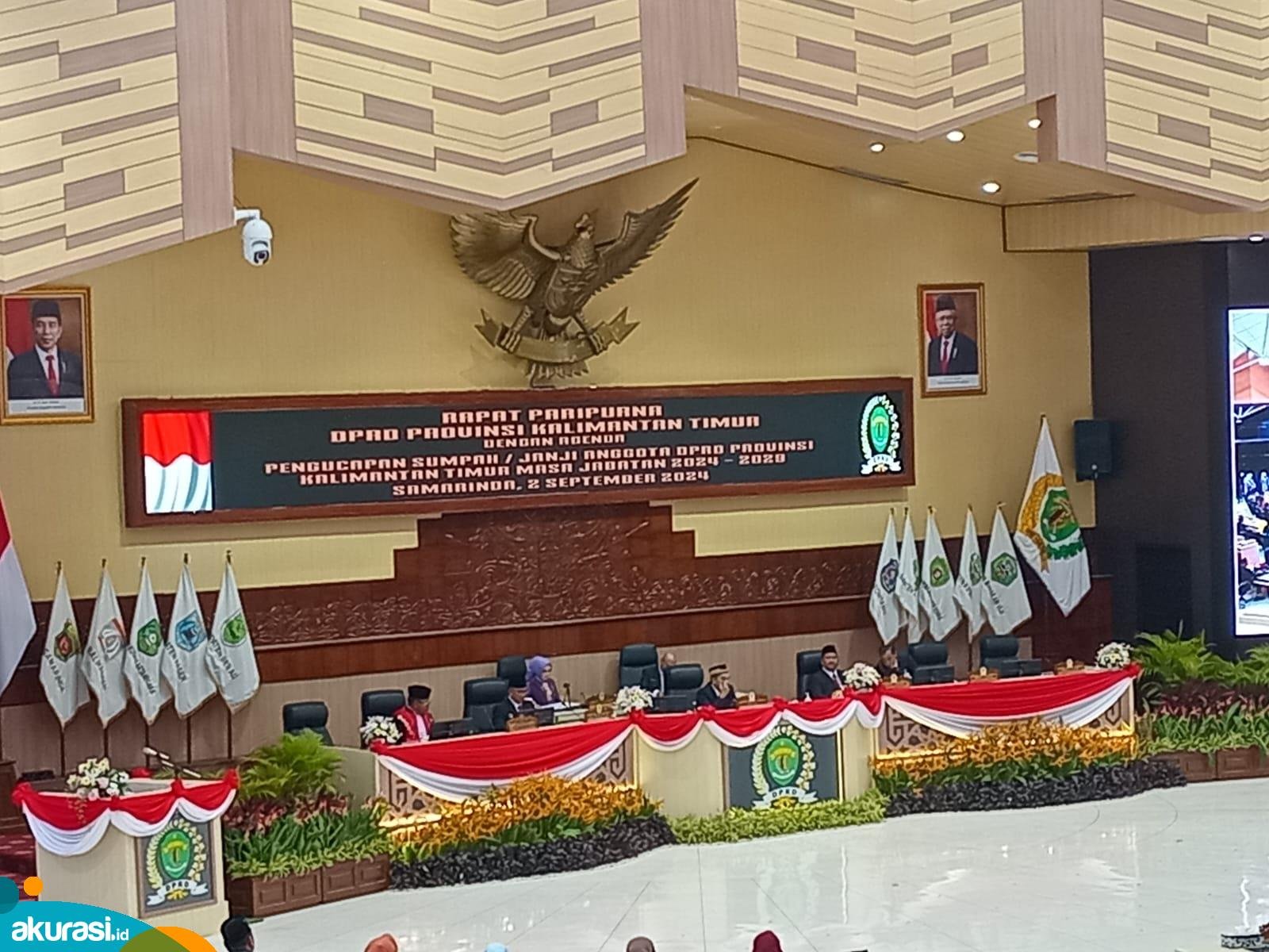 Hasanuddin Masud Jadi Ketua DPRD Kaltim Sementara