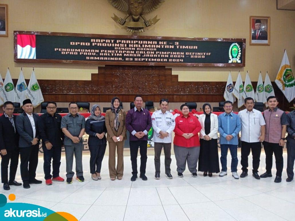 Hasanuddin Mas'ud Kembali Pimpin DPRD Kaltim, Gerindra, PDIP, PKB Amankan Kursi Wakil