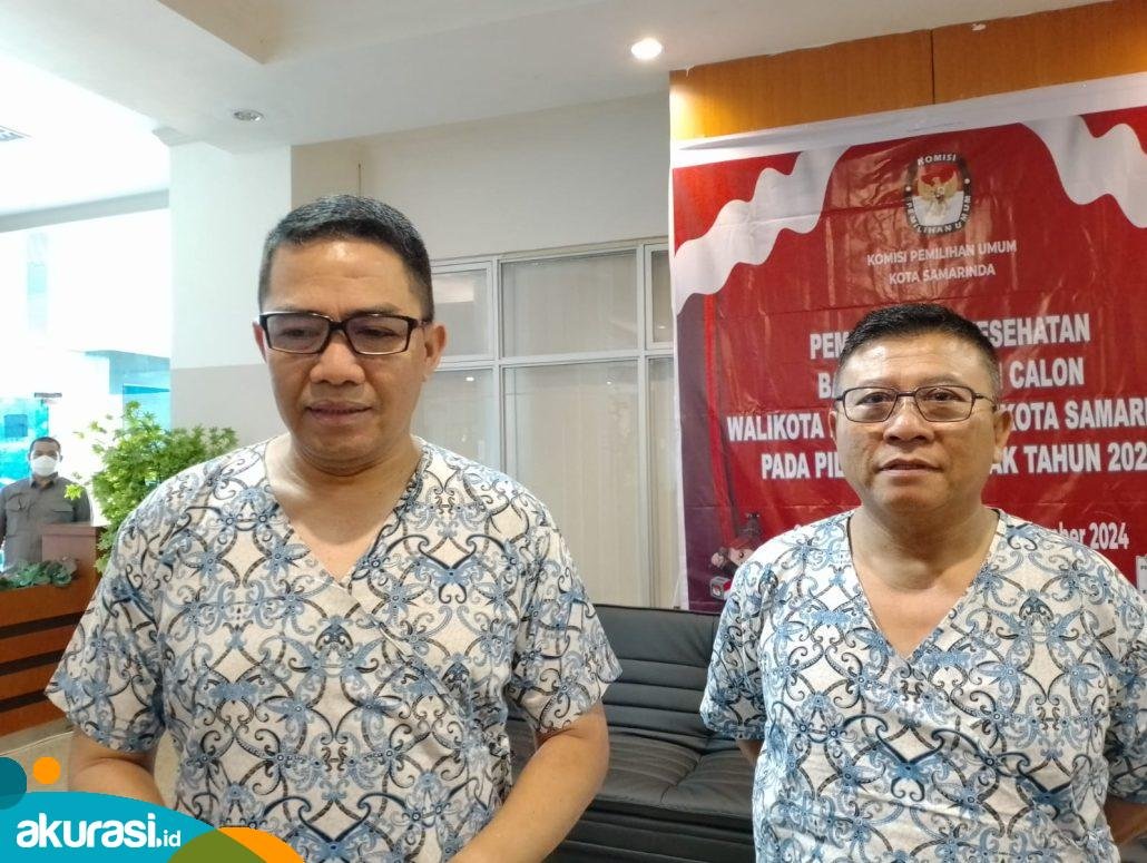 Bakal Calon Kepala Daerah Samarinda, Andi Harun-Saefuddin Zuhri Jalani Tes Kesehatan Tahap Dua