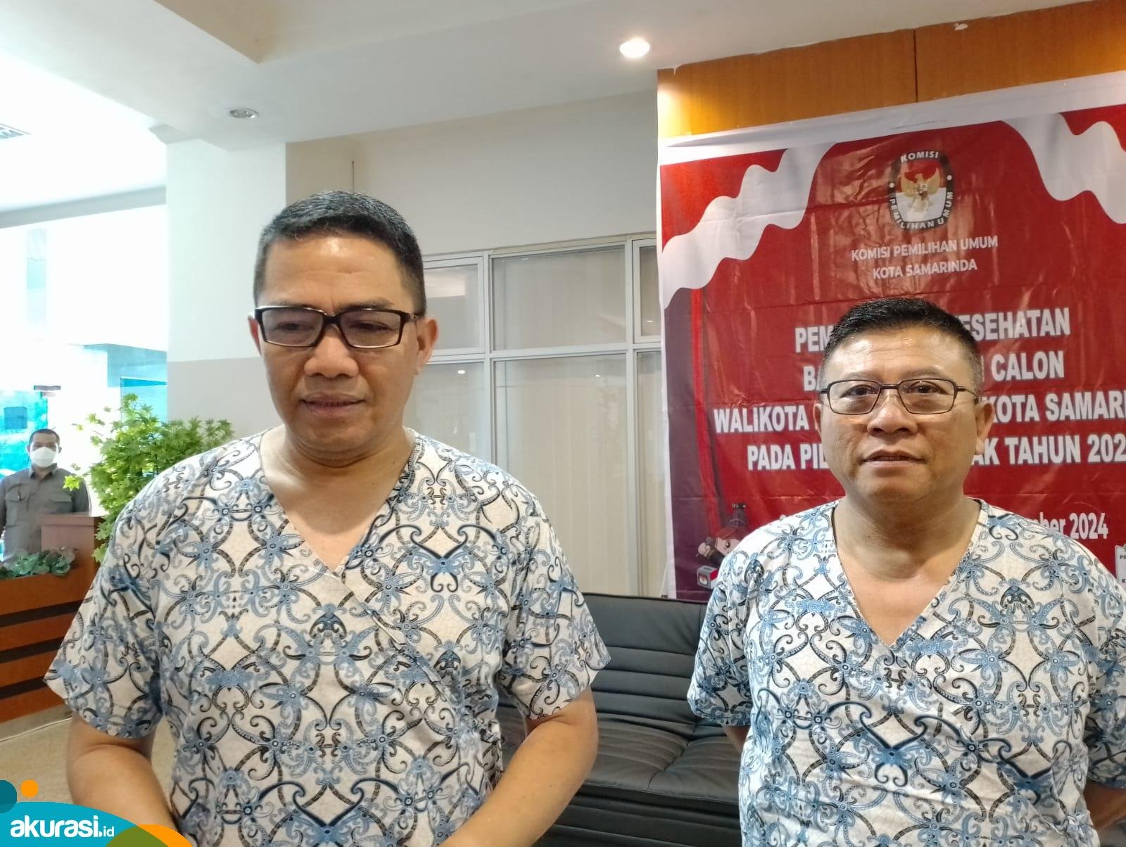 Bakal Calon Kepala Daerah Samarinda, Andi Harun-Saefuddin Zuhri Jalani Tes Kesehatan Tahap Dua
