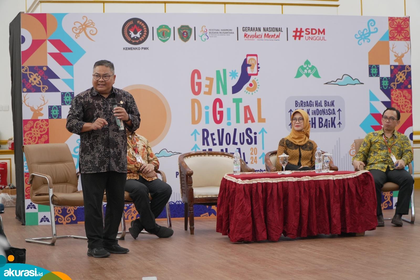 Wujudkan Indonesia Emas 2045, Kemenko PMK Gandeng Generasi Digital Kaltim