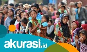 ilustrasi warga miskin tak terdata Kemensos.