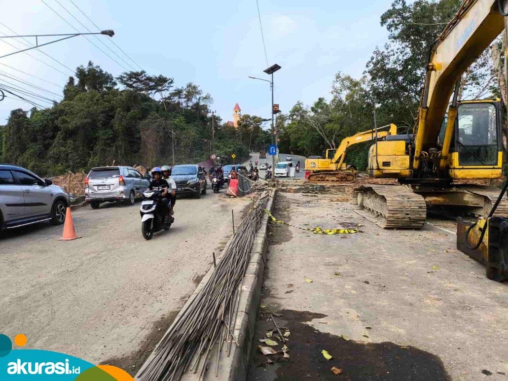 Proyek Box Culvert Jalan Cipto Mangunkusumo Jauh dari Target, PUPRK Bontang Tegur Kontraktor