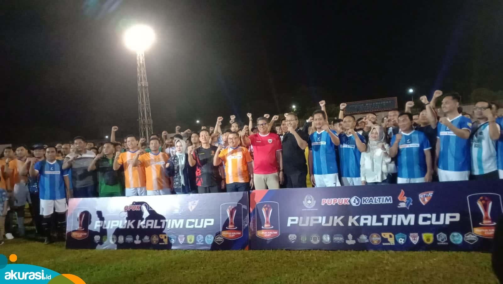 Pupuk Kaltim Cup 2024 Dibuka, Pertandingan Sepak Bola Persahabatan Diikuti 15 Kelurahan