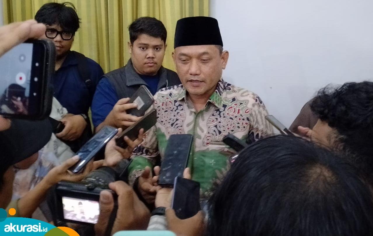 Bacawagub Kaltim, Seno Aji, saat diwawancarai. (Yasinta Erikania Daniartie/Akurasi.id)