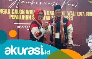 Paslon Wali Kota dan Wakil Wali Kota Bontang Najirah-Muhammad Aswar. (Istimewa)
