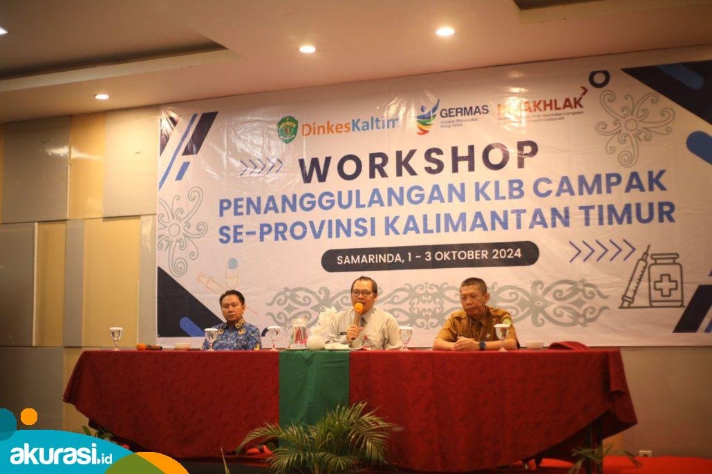 Kaltim Waspada KLB Campak, Cakupan Imunisasi Jadi Sorotan