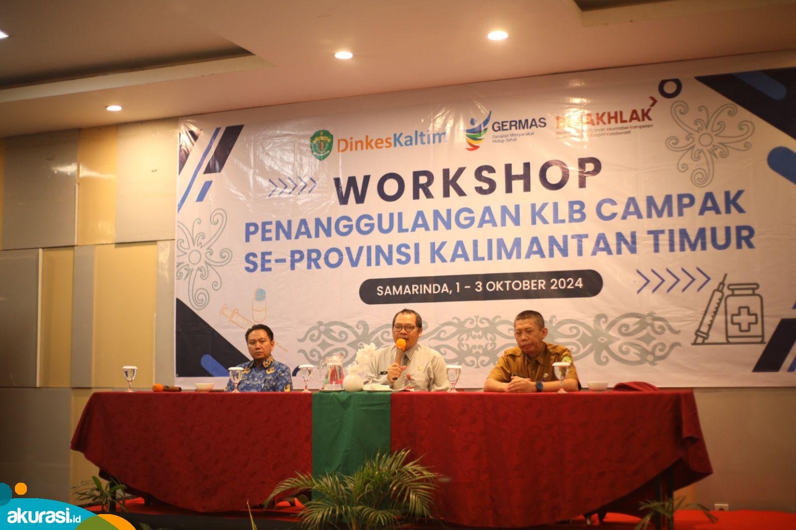 Kaltim Waspada KLB Campak, Cakupan Imunisasi Jadi Sorotan