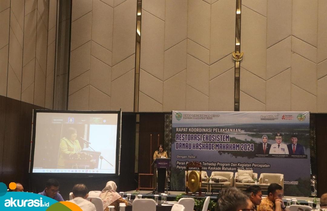 DLH Kaltim Rumuskan Program Restorasi Danau Kaskade Mahakam 2025-2029