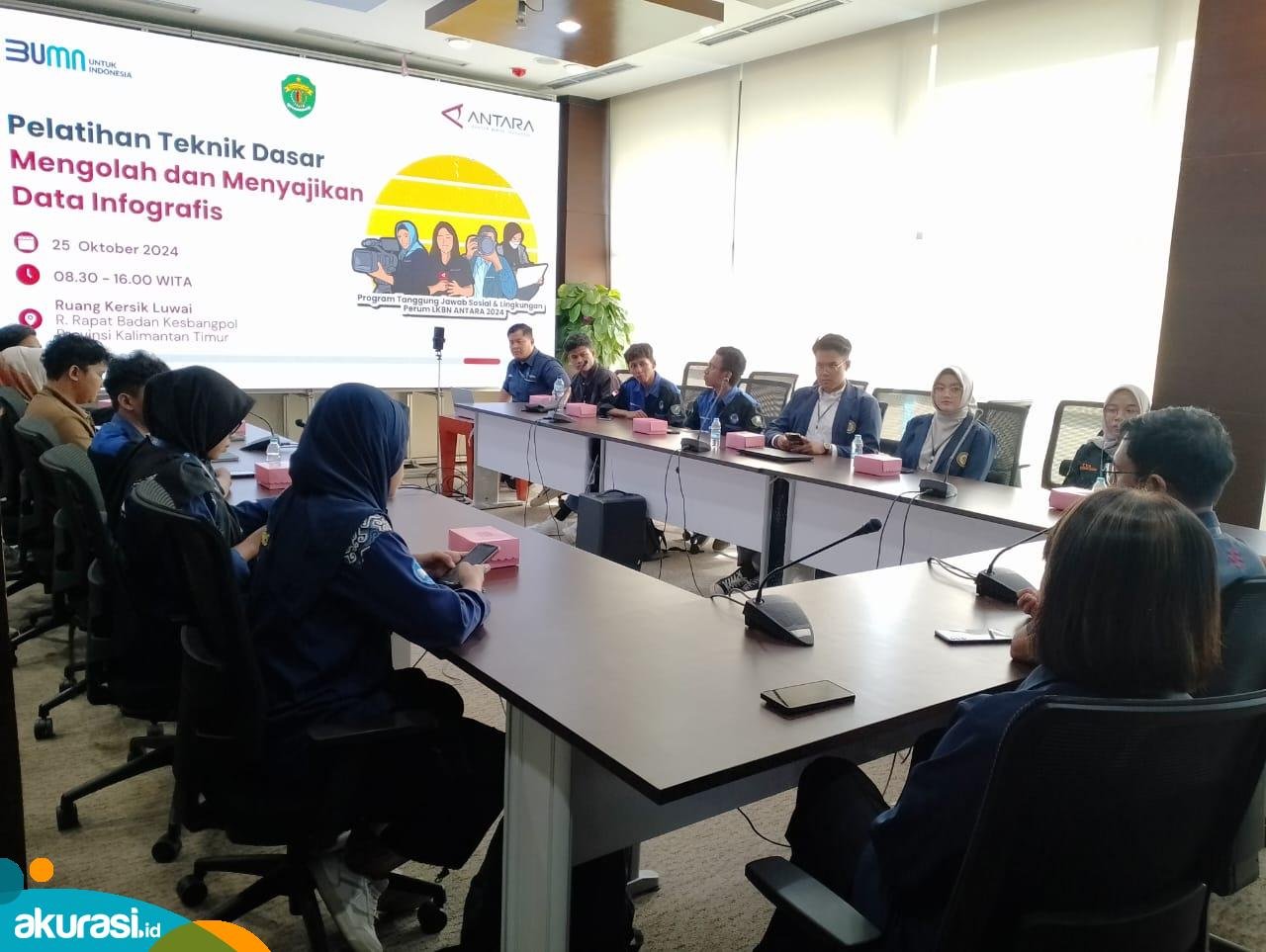 ANTARA dan Kesbangpol Kaltim