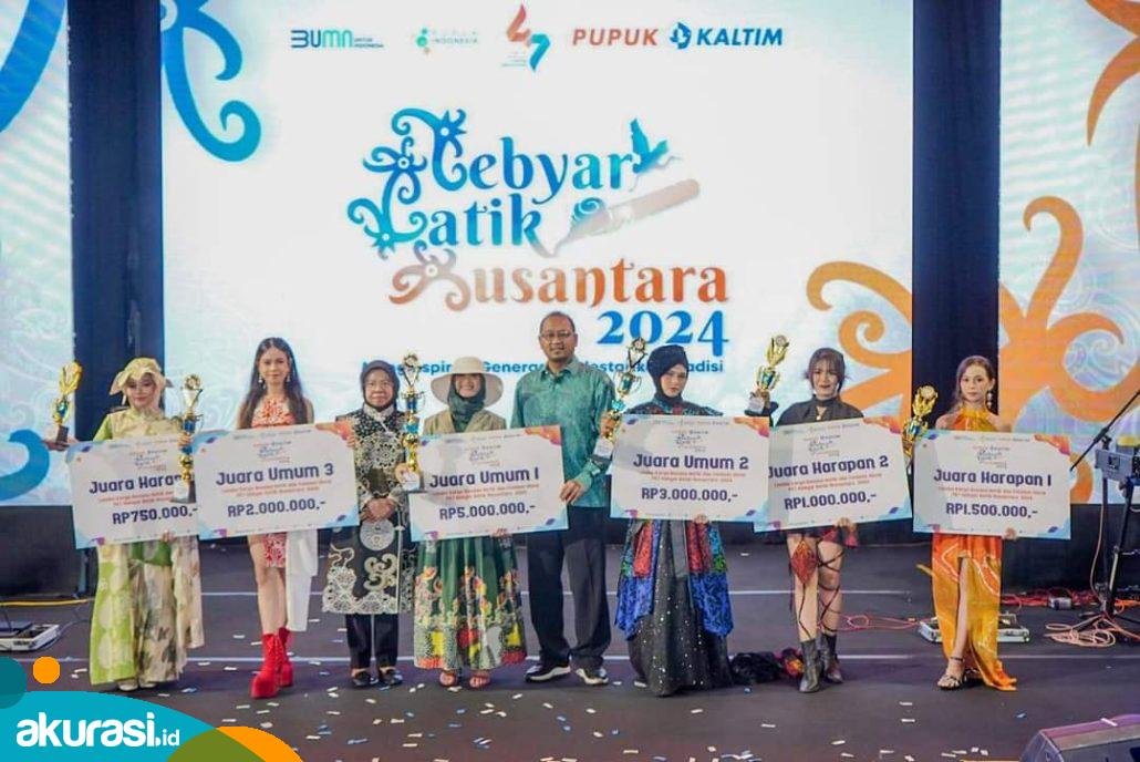 Meriahnya Gebyar Batik Nusantara 2024, Upaya Pupuk Kaltim Dukung Perajin Batik Lokal