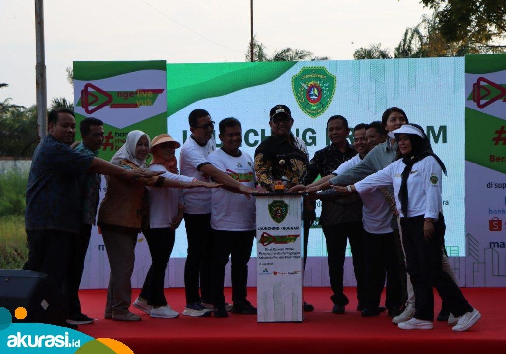Pemkab PPU Launching “Ngelive Yuk”: Program UMKM untuk Go Digital