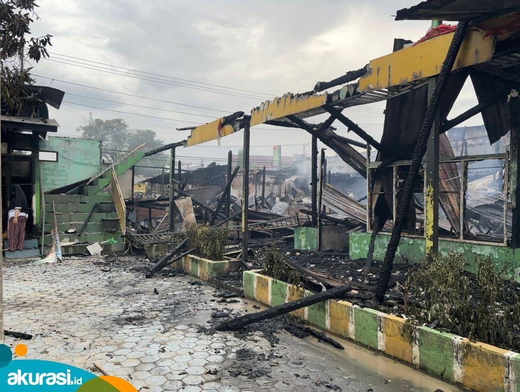 Malam Kelabu di Sangatta Utara, SMK Nurul Hikmah Dilalap Si Jago Merah