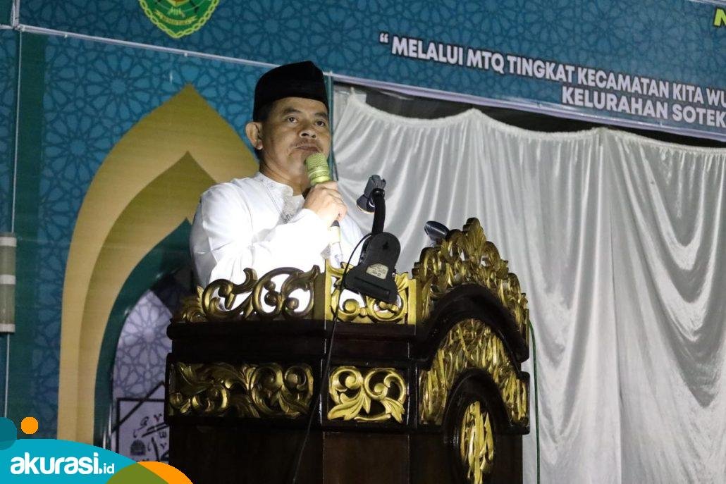 Sekkab PPU Buka MTQ ke-45 Tingkat Kecamatan Penajam