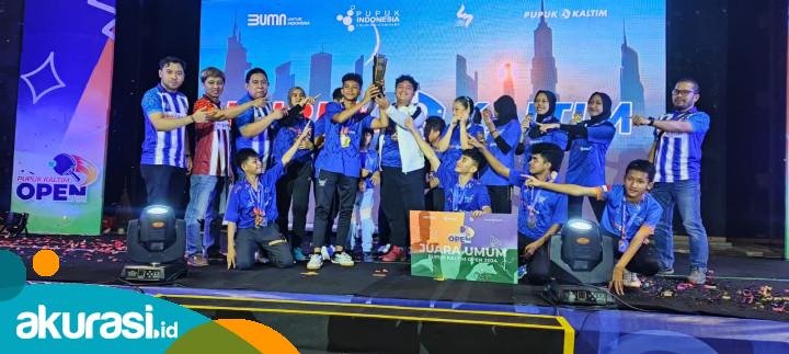 Klub Pupuk Kaltim Borong Piala di Tenis Meja Open 2024