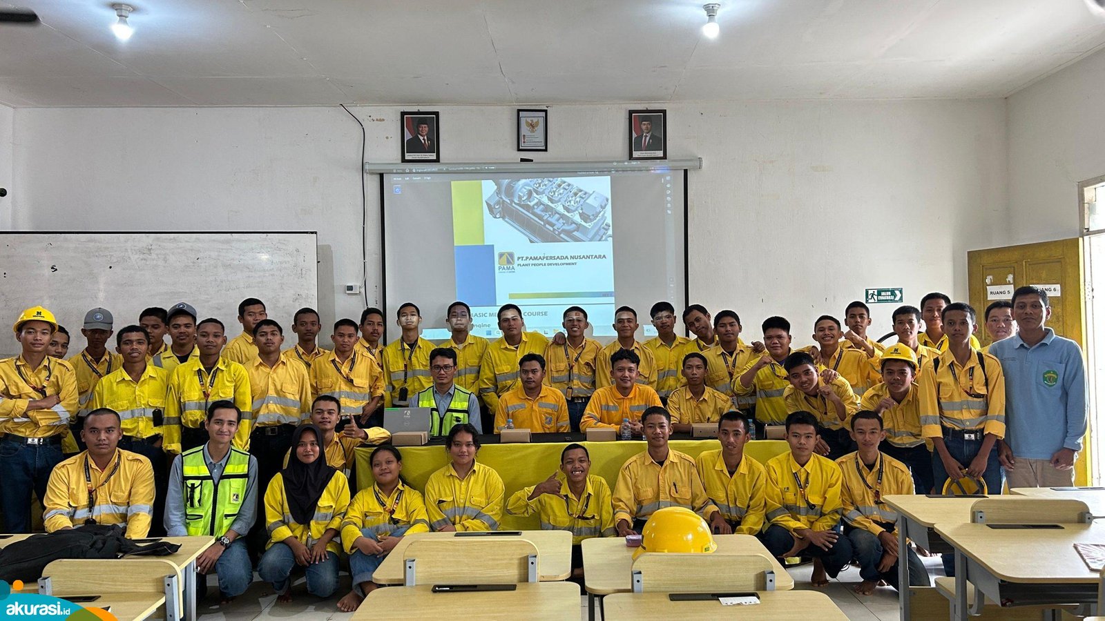 Kembangkan Kompetensi Siswa, Pama Indo Kembali Mengajar di SMK Nusantara Mandiri