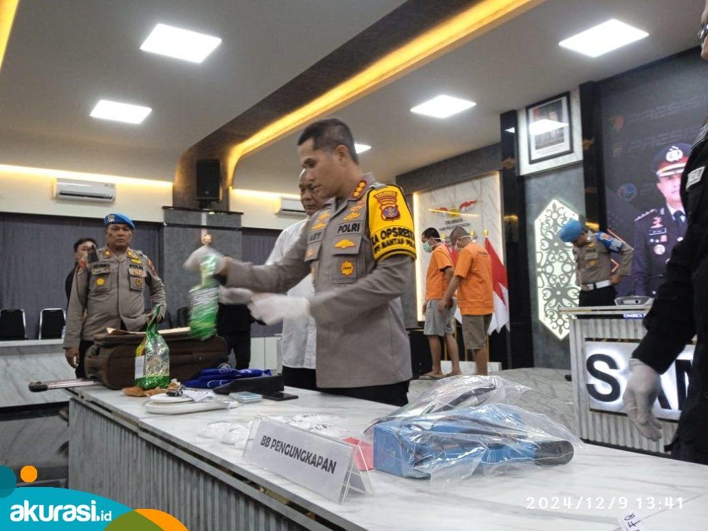 Kiloan Sabu Gagal Edar di Samarinda, Dua Tersangka Diamankan
