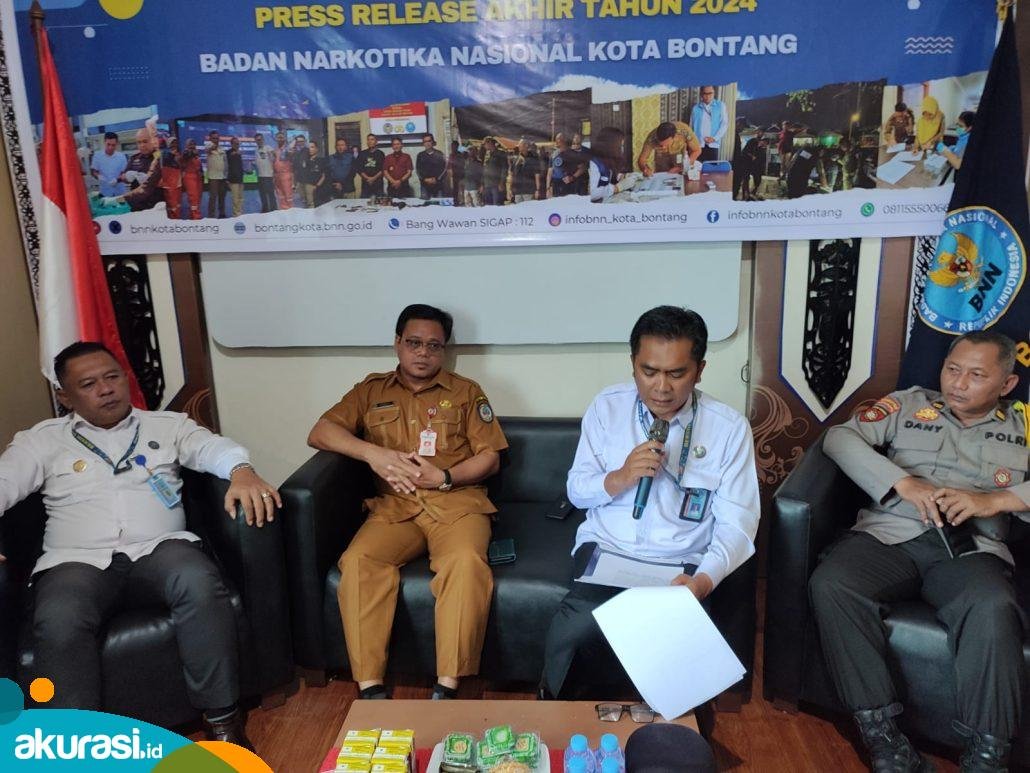 BNNK Bontang Amankan 21,04 Gram Sabu