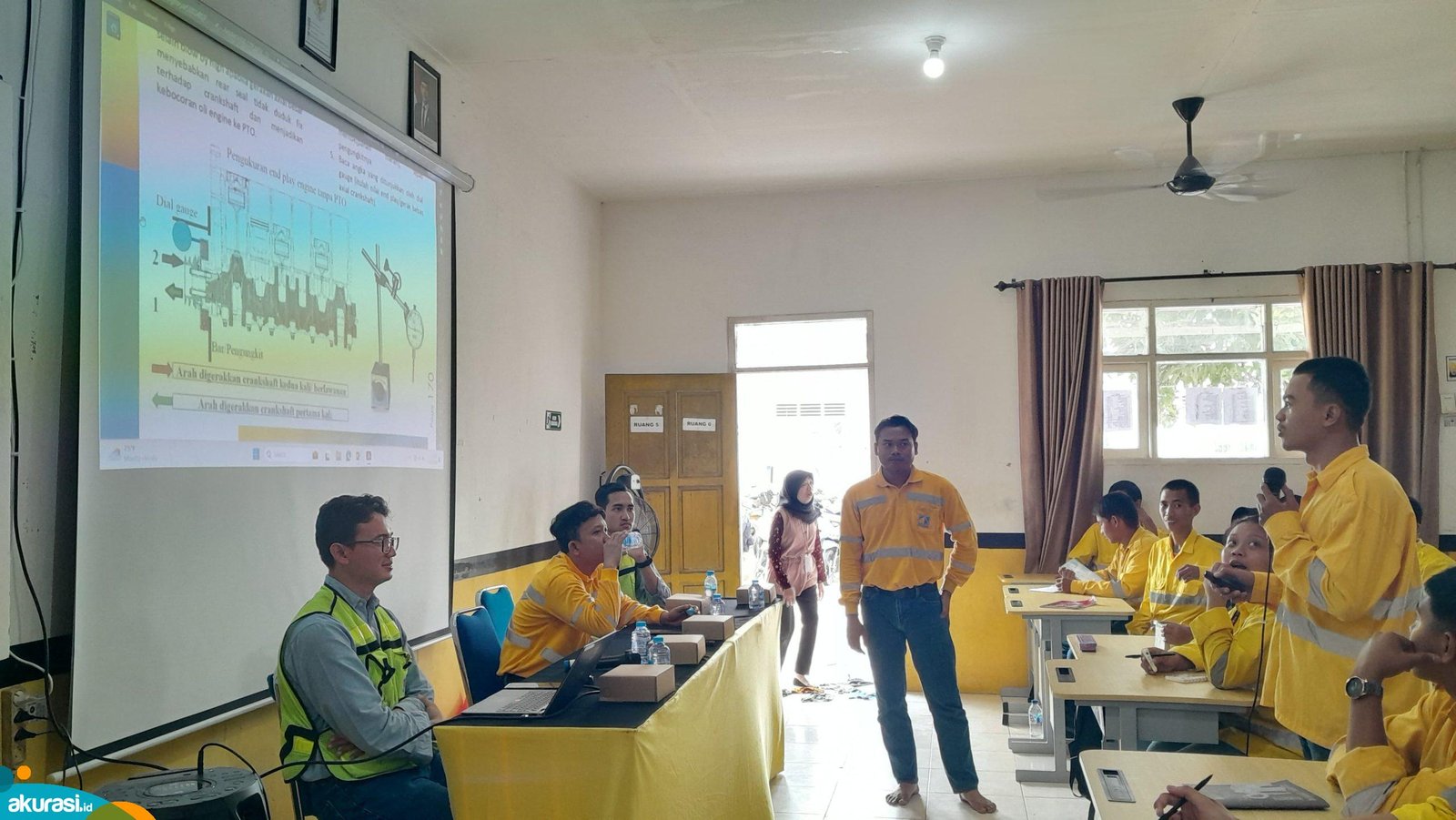 Kembangkan Kompetensi Siswa, Pama Indo Kembali Mengajar di SMK Nusantara Mandiri