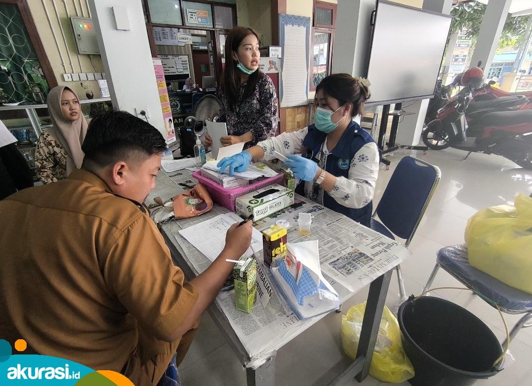 Tes Urine Mendadak di Bontang