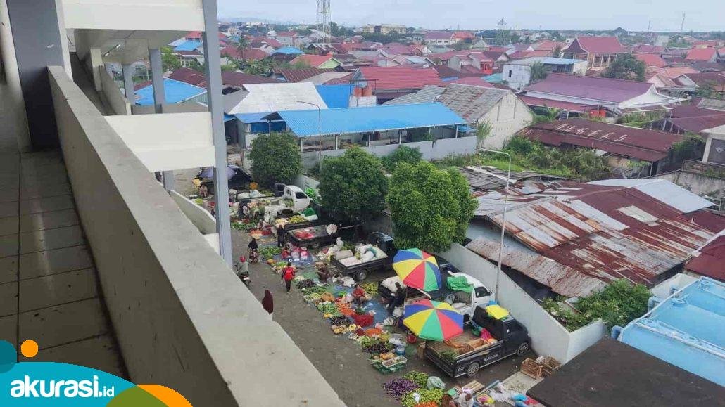 Gundahnya Pedagang Pasar Rawa Indah: Jualan di Dalam Sepi, di Luar Menyalahi Aturan