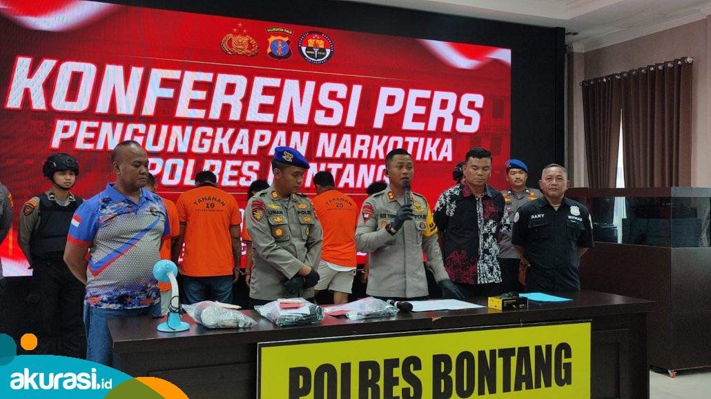 Pesta Sabu di Awal Tahun, Polres Bontang Amankan 5 Tersangka