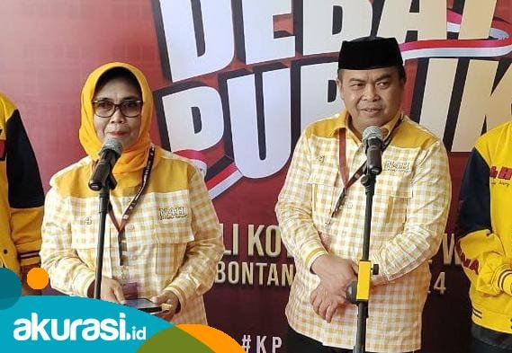 Penyambutan Neni-Agus Haris