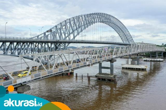 Jembatan Mahakam I Ditutup, Lalu Lintas Beralih ke Jembatan Mahakam IV
