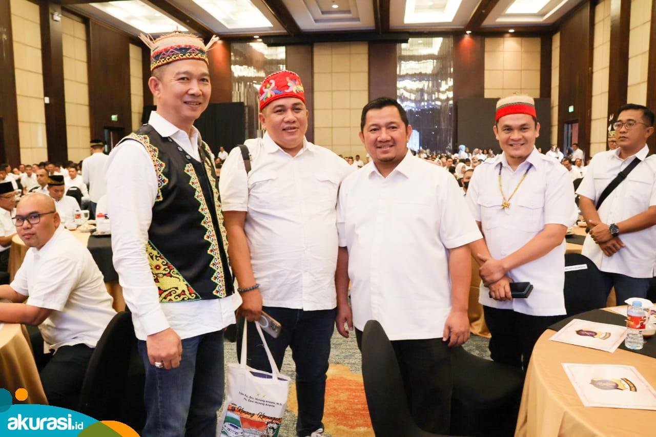 Bupati PPU Mudyat Noor Hadiri Pisah Sambut Kapolda Kaltim