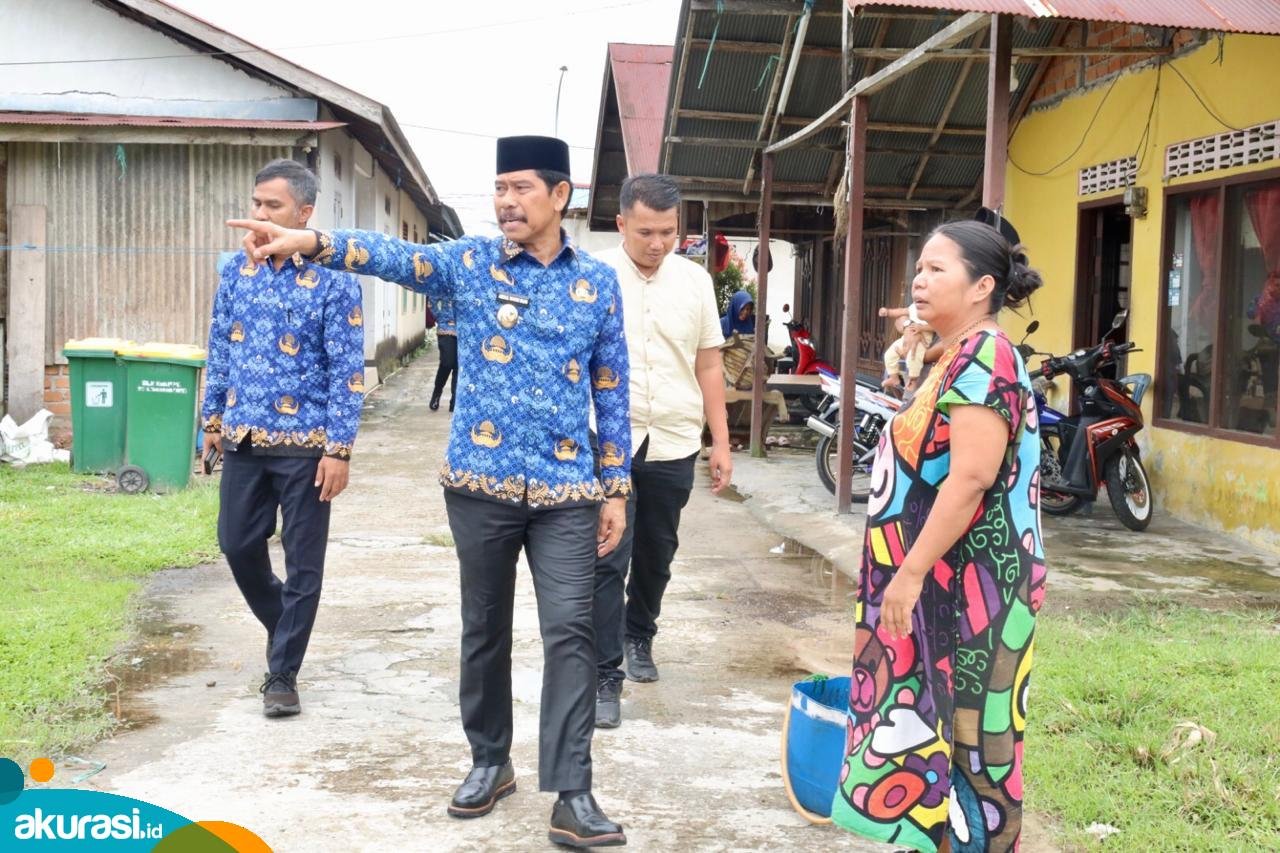 Tinjau Lokasi Eks Banjir, Wabup PPU Soroti Pengembang Perumahan Tanpa Amdal