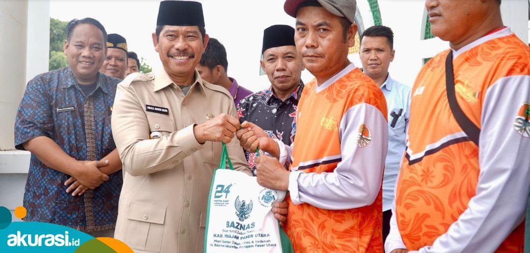 580 Mustahik di PPU Terima Zakat dari Baznas, Wakil Bupati: Semoga Bermanfaat bagi Masyarakat