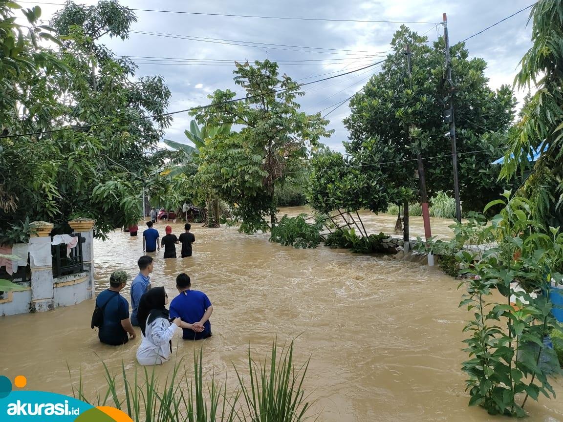 Banjir Rendam Perum Bontang Permai