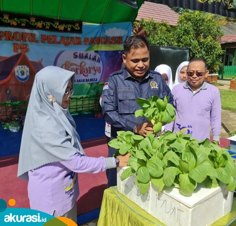 DPRD Apresiasi Inovasi Siswa SMA 9 Samarinda Lewat Program P5
