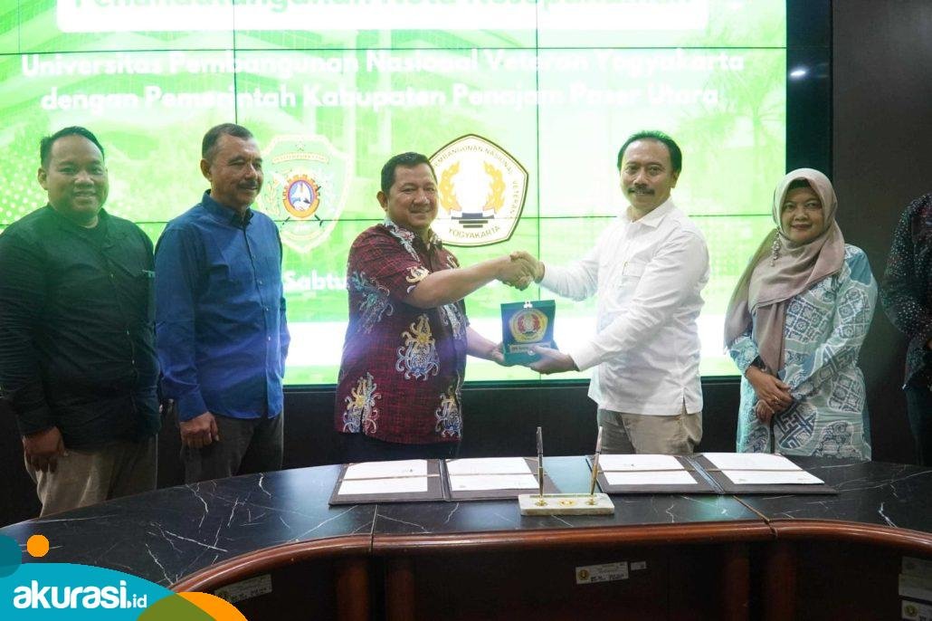 Pemkab PPU Teken MoU Strategis dengan UPN Veteran Yogyakarta