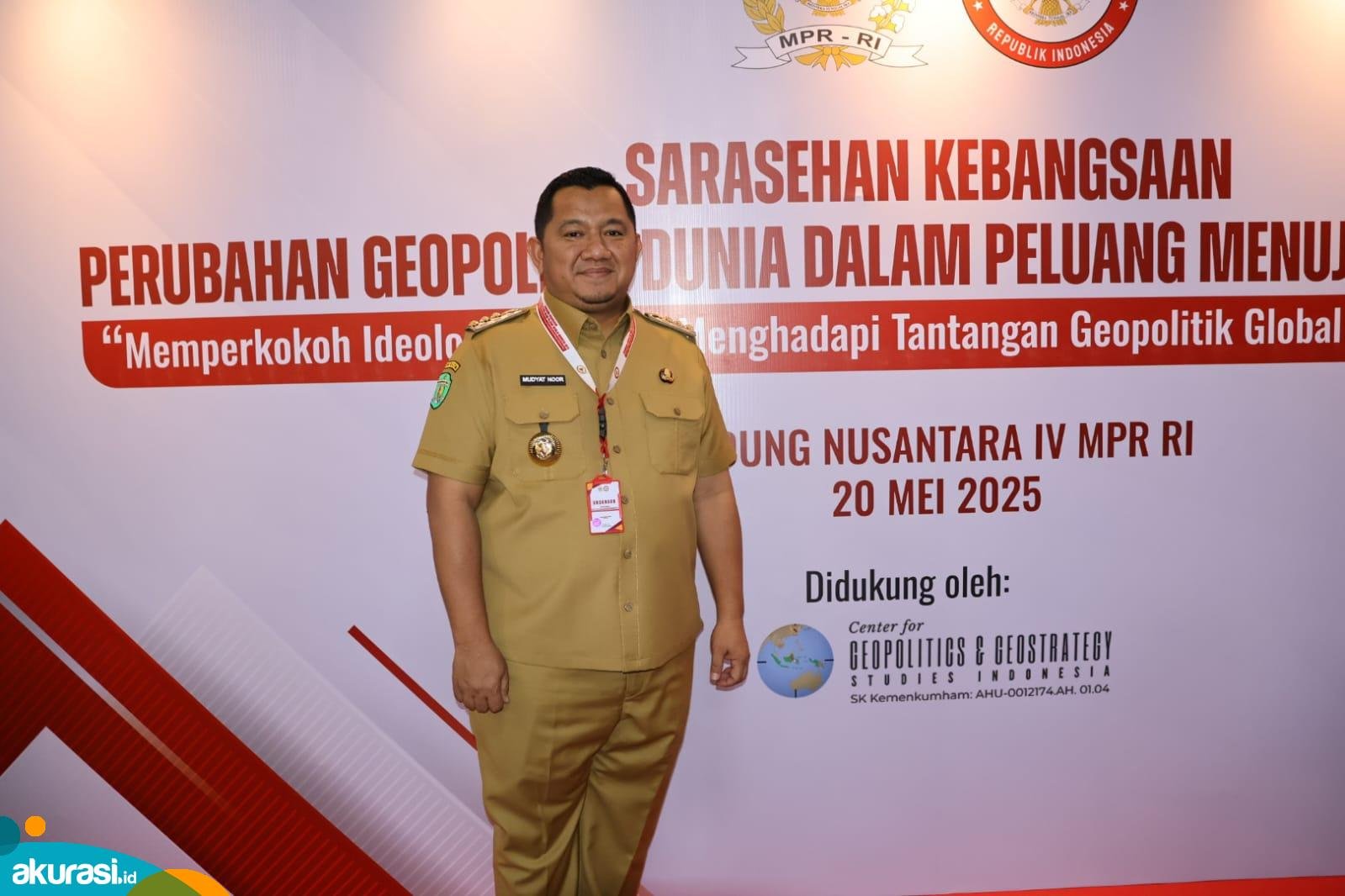 Bupati PPU Hadiri Sarasehan Kebangsaan di Jakarta, Soroti Strategi Hadapi Geopolitik Global