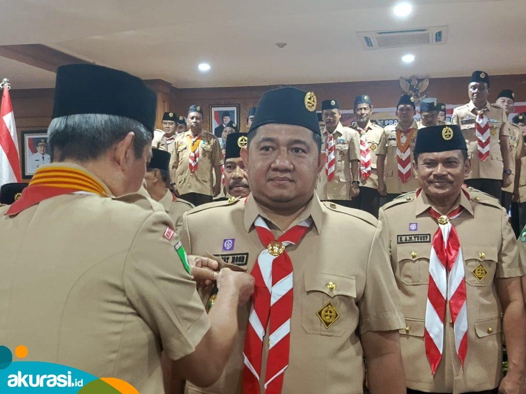 Bupati PPU Lantik Pengurus Pramuka, Tekankan Peran Strategis dalam Pembinaan Generasi Muda