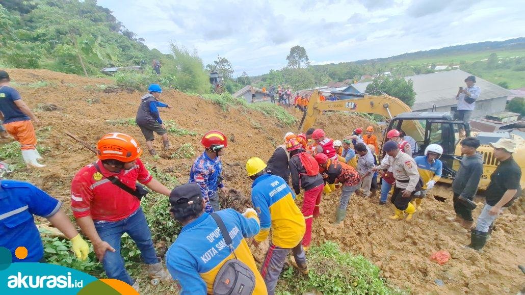 Longsor di Samarinda