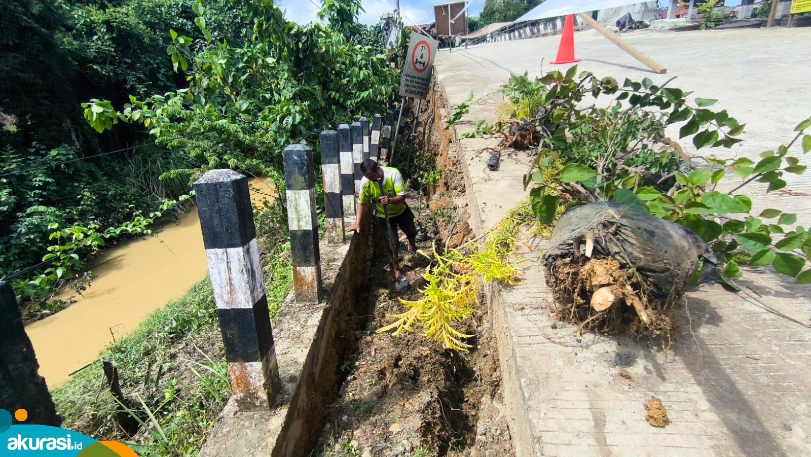 Jembatan Kampung Masdarling Bontang