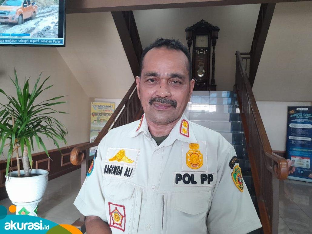 Satpol PP PPU Razia ASN Telat