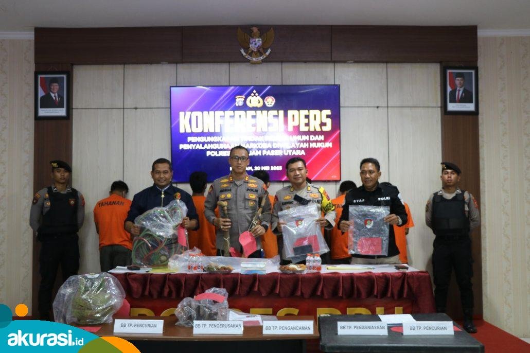 Polres PPU Bongkar Kasus Curat