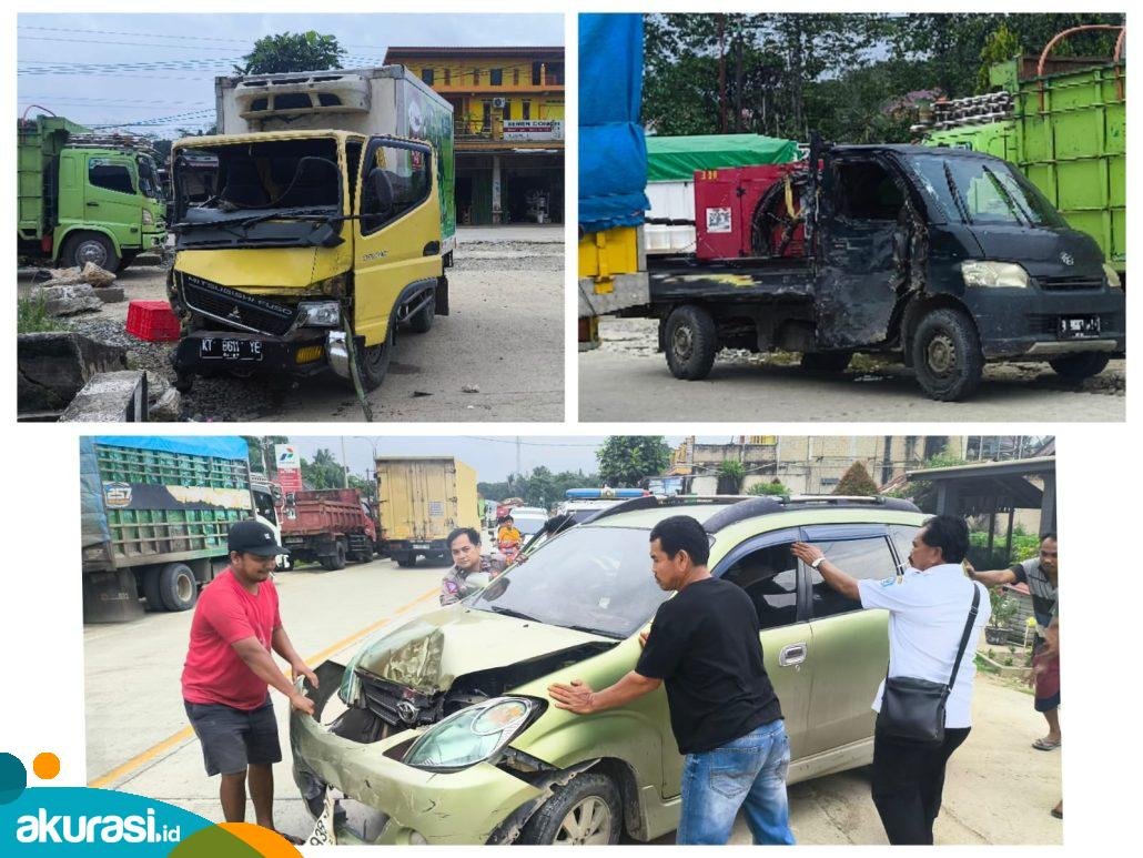 Kecelakaan Beruntun di Kilo 8