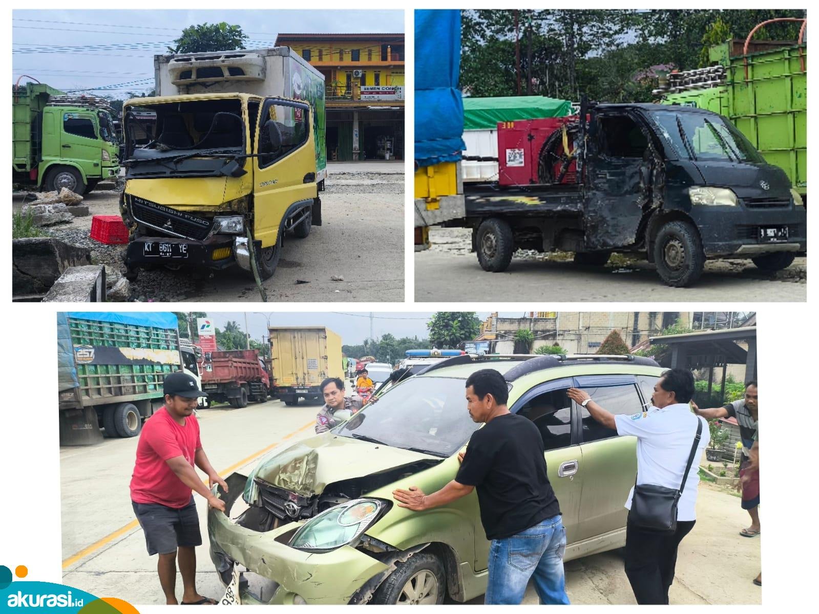 Kecelakaan Beruntun di Kilo 8