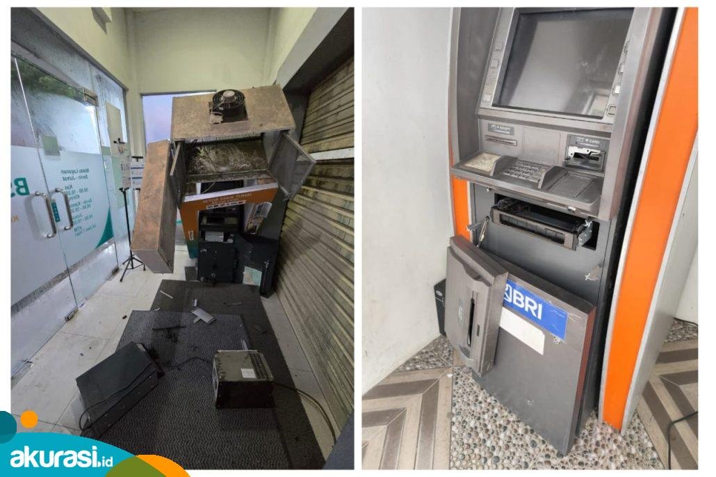 Polisi Selidiki Percobaan Pembobolan Mesin ATM BSI dan BRI di Bontang