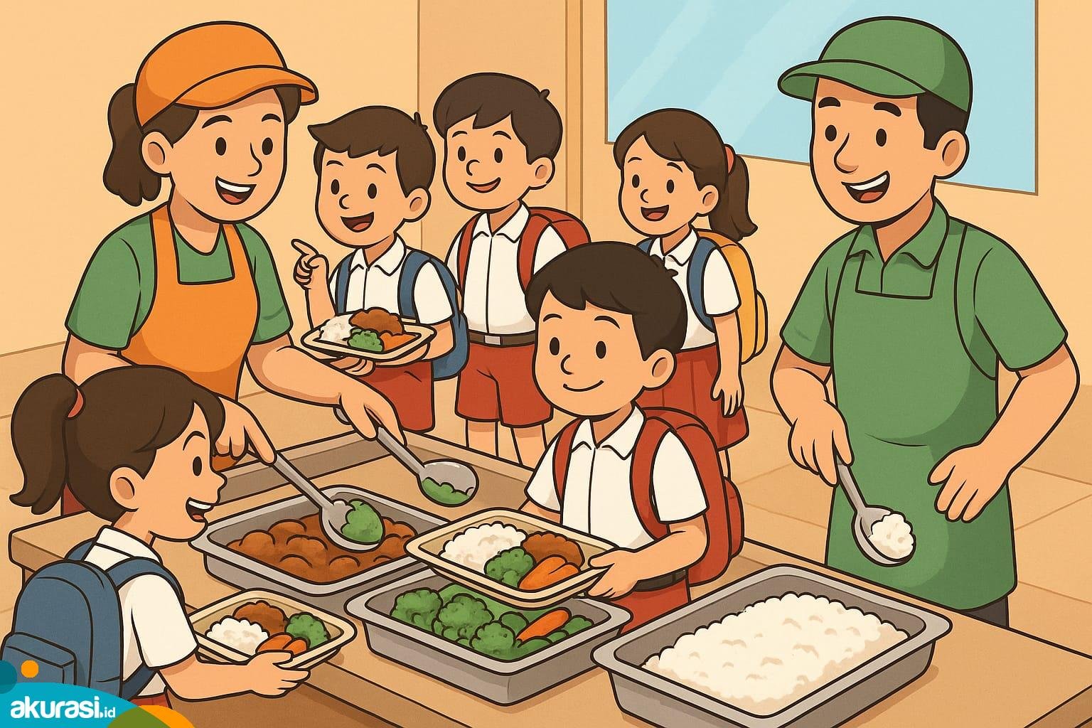 Program Makan Gratis di Bontang
