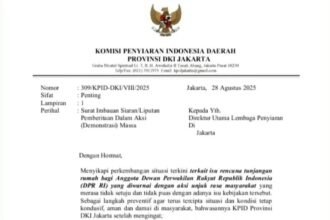 Surat Edaran Larangan Liput Demo