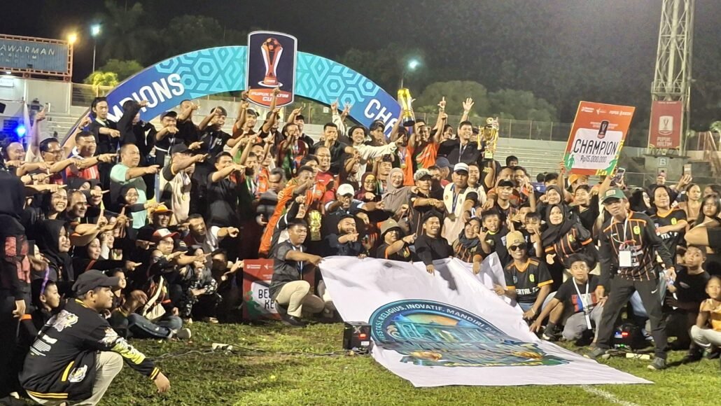 Tanjung Laut Juara 1 Pupuk Kaltim Cup 2025